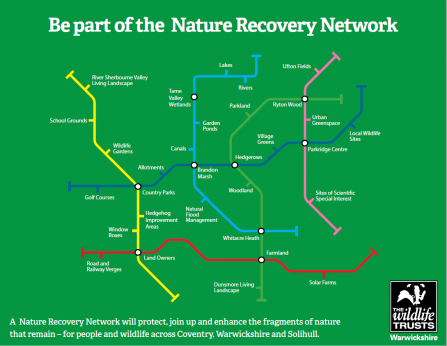 Nature Recovery Network map