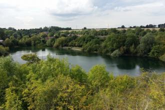 Newbold Quarry lake view Louise Barrack