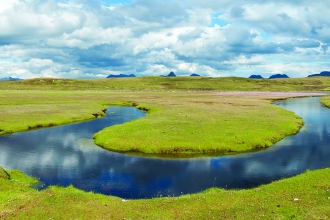 Landscape view from Let Nature Help Niall Benvie