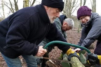 TEaM Bushcraft sawing