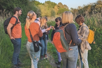 Youth Committee wildlife surveying