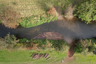 Brash berm by Jacob Loughran