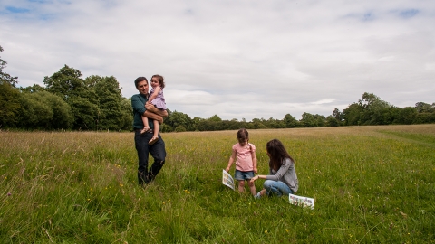 Family in Draycote Meadows Steven Cheshire