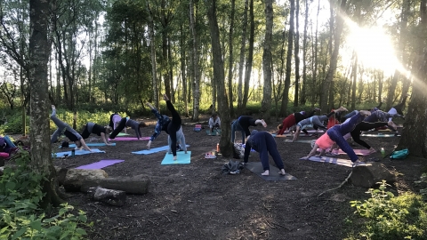 Outdoor Yoga