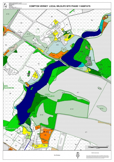 HBA Local wildlife sites phase 1 habitat map