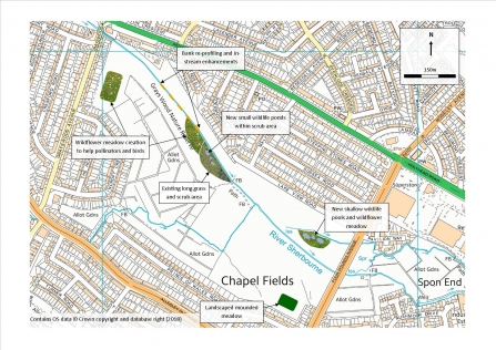 Lakeview Park improvements map 2018