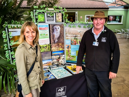 Michaela Strachan meeting Membership Recruiter