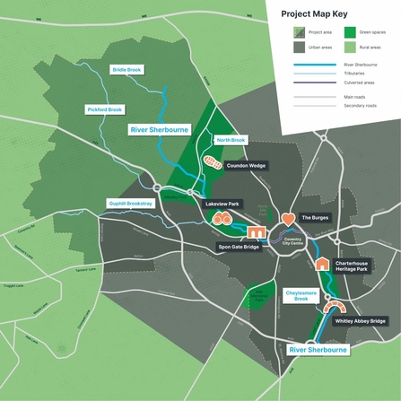 Sherbourne map