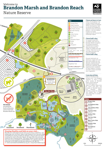 a pdf map of brandon marsh nature reserve and brandon reach nature reserve