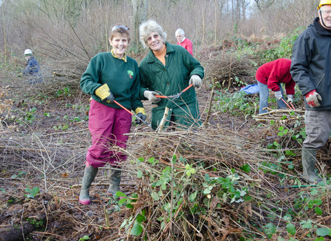 Nature Force volunteers Alex Murison