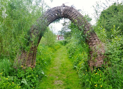 Kingsbury Meadow arch Alexis Evans