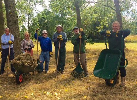 Nature Force Volunteers at Abbey Green Credit John Allton