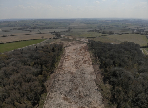 South Cubbington Wood HS2 damage