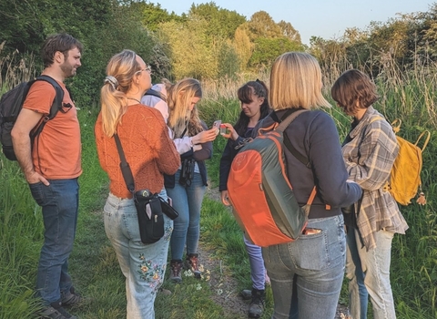 Youth Committee wildlife surveying